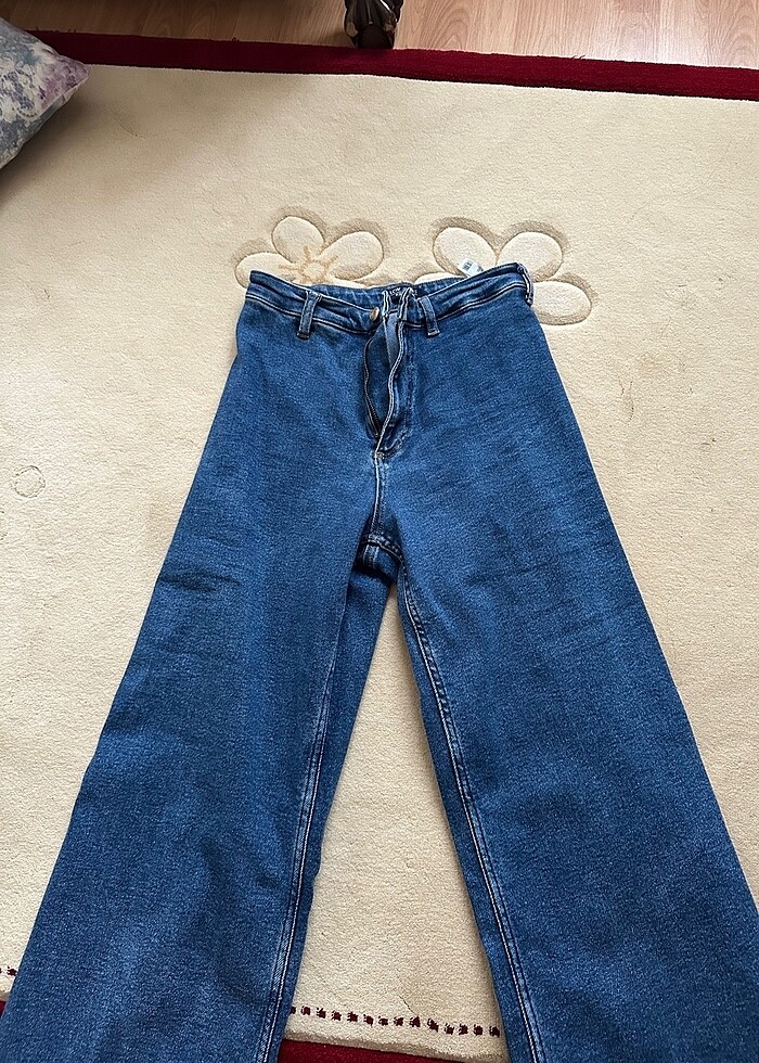 Wide leg jean - Görsel 3