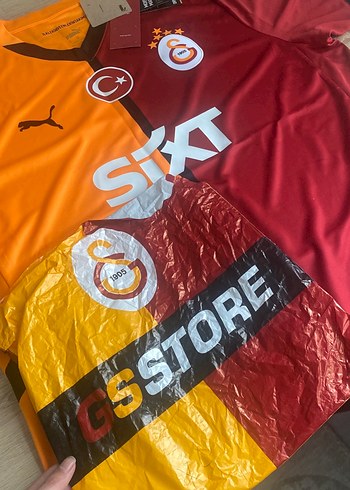 Galatasaray Erkek Kısa Kollu Forma Orijinal