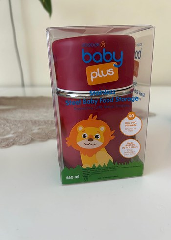 260 ml Renkli Çelik Bebek Mama Termosu