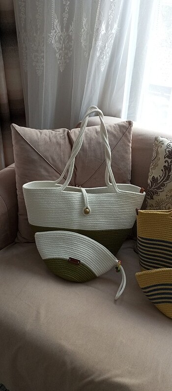 Tasarımcı Plaj çantası set