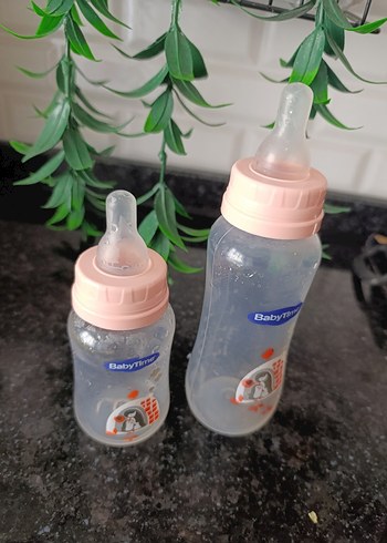 Pembe Pastel Bebek Biberon Seti - Görsel 7