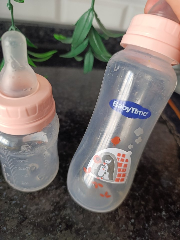 Pembe Pastel Bebek Biberon Seti - Görsel 5