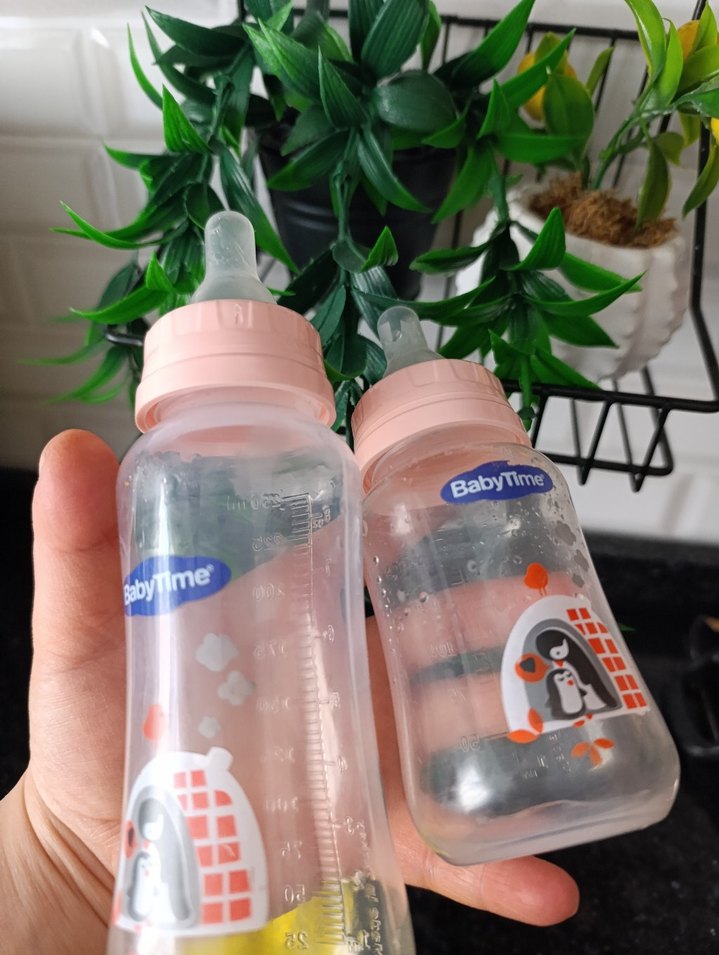 Pembe Pastel Bebek Biberon Seti - Görsel 3