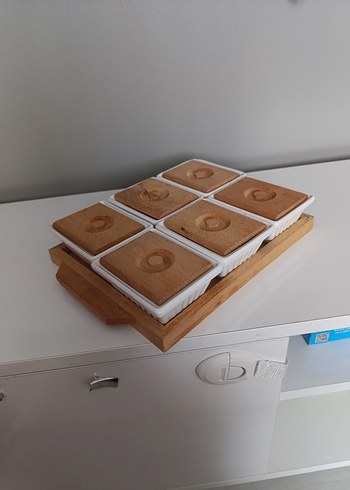 Bej Kapaklı 6'lı Saklama Kabı Seti - Görsel 3