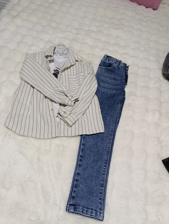 erkek çocuk 3 parça takım - Görsel 4