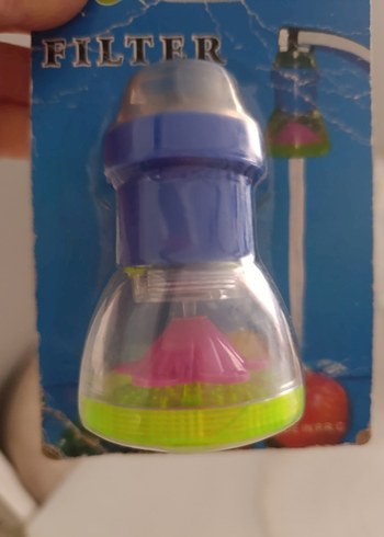 Renkli Mavi musluk başlığı - Görsel 5