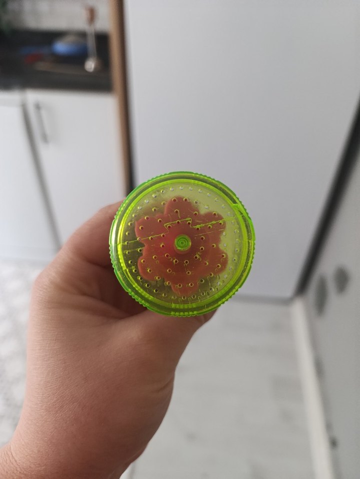 Renkli Mavi musluk başlığı - Görsel 2