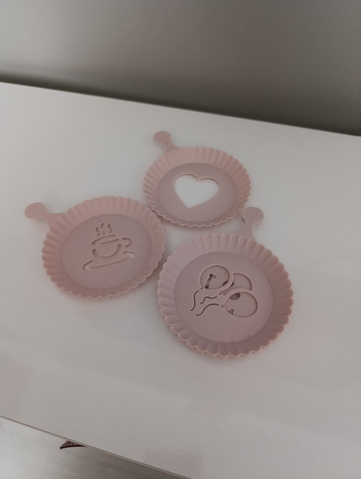 Pastel Pembe Kek Kalıpları Seti - Görsel 4