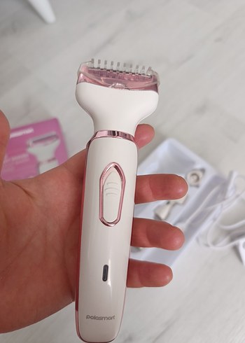 4'ü 1 Arada Pembe Kadın Epilatör Seti - Görsel 2