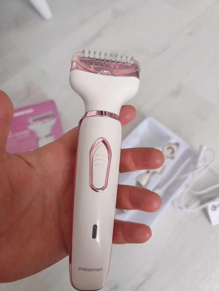 4'ü 1 Arada Pembe Kadın Epilatör Seti - Görsel 2