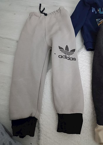 Adidas Gri Erkek Çocuk Eşofman Altı 4 parça - Görsel 8