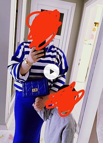 Diğer Zara triko elbise