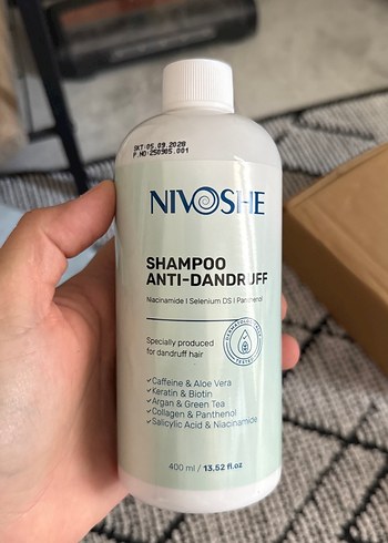 Nivoshe Kepek Karşıtı Şampuan 400 ml