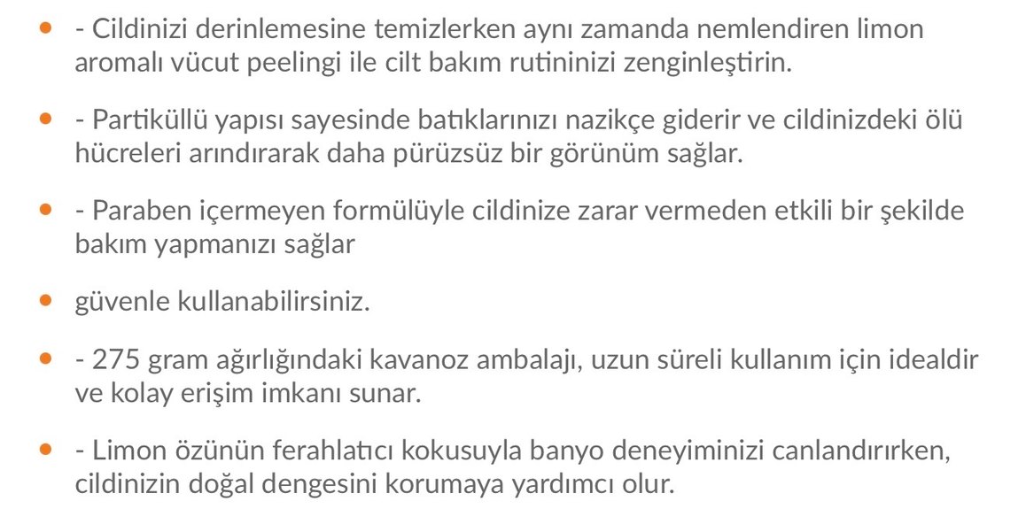 The Ceel Limon Özlü Vücut Peelingi 275 gr - Görsel 5