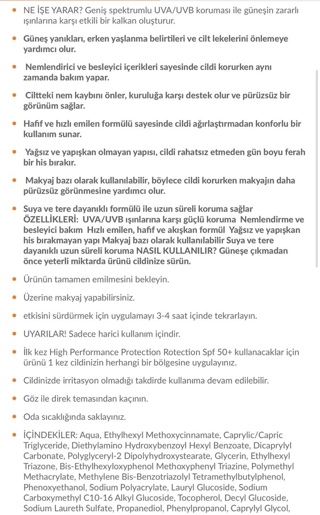 Beaute Attendue SPF 50+ Güneş Kremi 50 ml - Görsel 4
