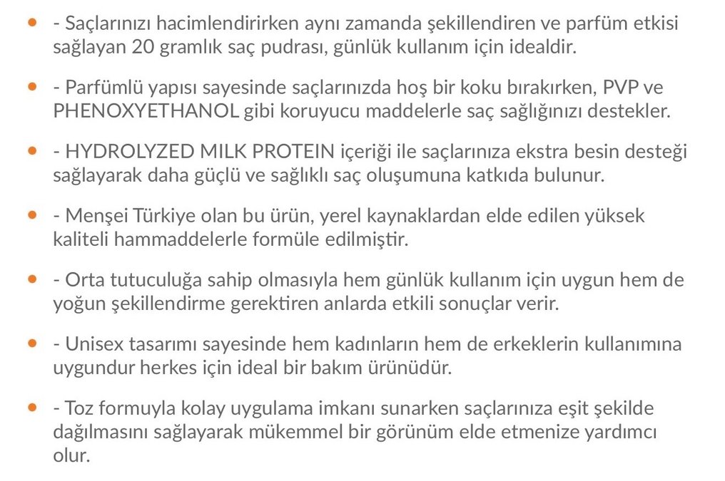 WOU Milk Therapy Saç Pudrası 20 gr - Görsel 2