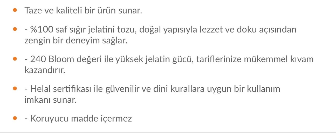 Calmira %100 Saf Sığır Jelatini Tozu 85 gr - Görsel 2