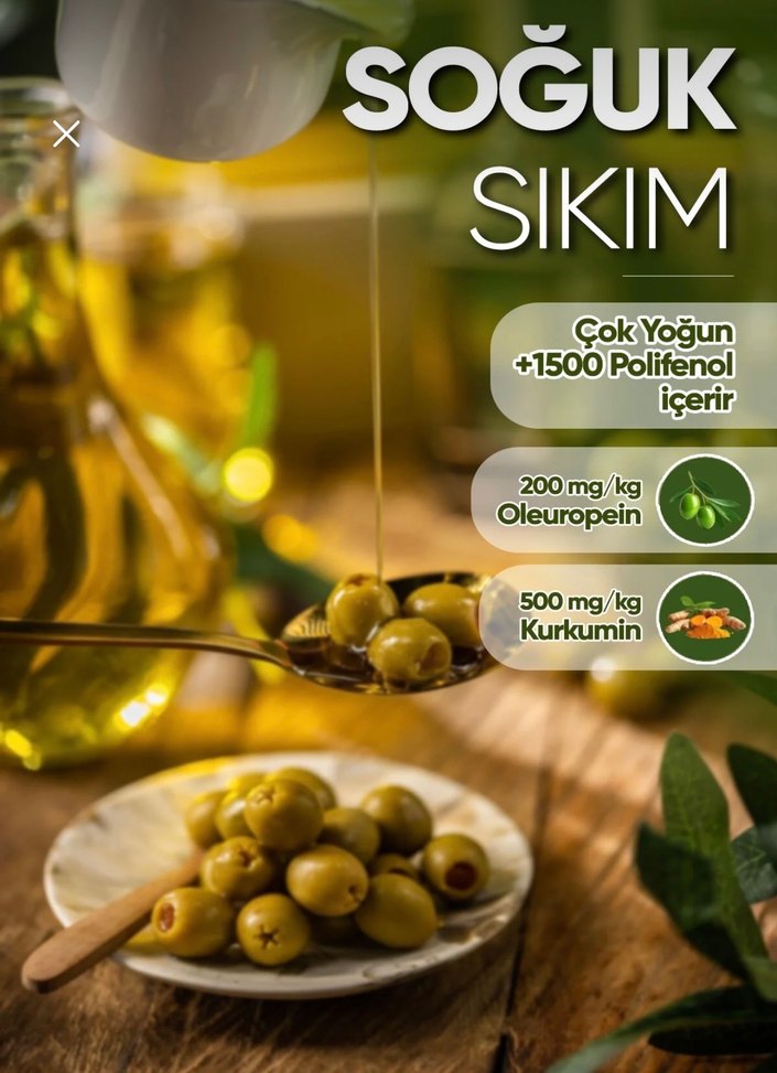 Zühre Ana Oligold Soğuk Sıkım Zeytinyağı 250 ml - Görsel 5