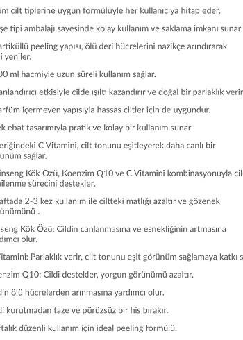 PURE JEYAN Ginseng Peeling 100 ml - Görsel 4