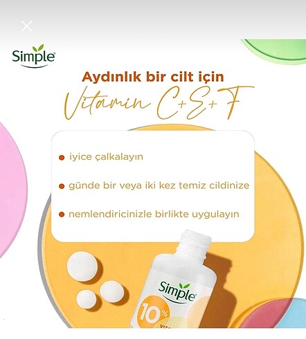 Beden SİMPLE serum