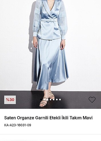 44 Beden mavi Renk İkili takim