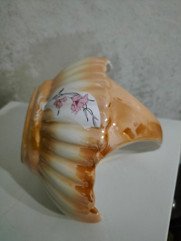 Bej Pastel Seramik Sepet - Görsel 2