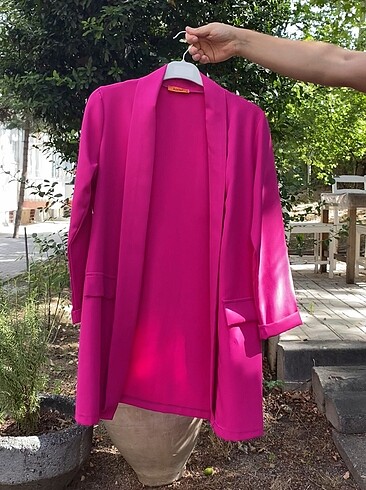 l Beden siyah Renk Blazer Ceket