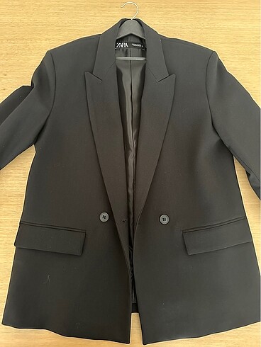 m Beden siyah Renk Zara oversize blazer