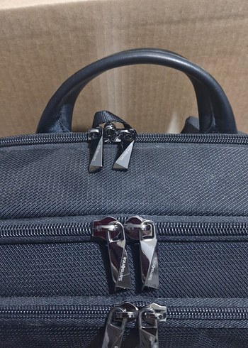  Beden siyah Renk samsonite sırt çantası
