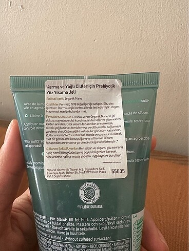 Beden Renk Yves rocher yüz yıkama jeli