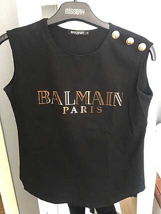 Balmain siyah tişört