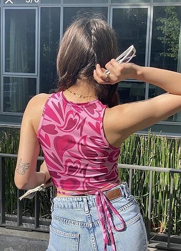 Diğer Pembe kalpli crop