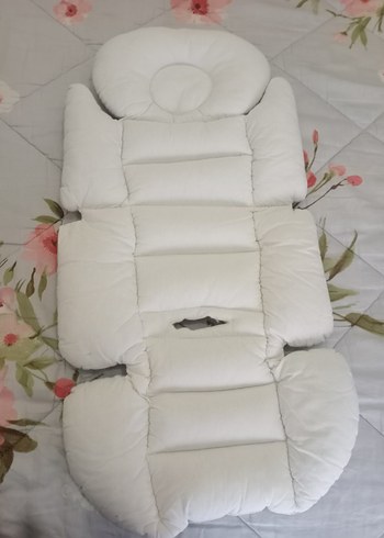 Beyaz Bebek Uyku Destek Minderi - Görsel 2