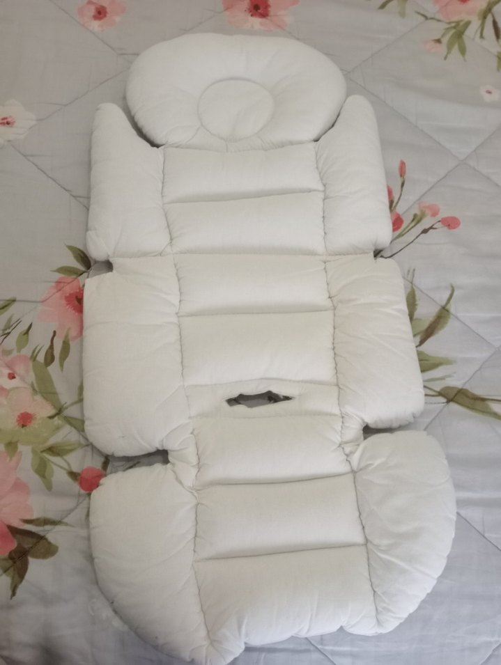 Beyaz Bebek Uyku Destek Minderi - Görsel 2