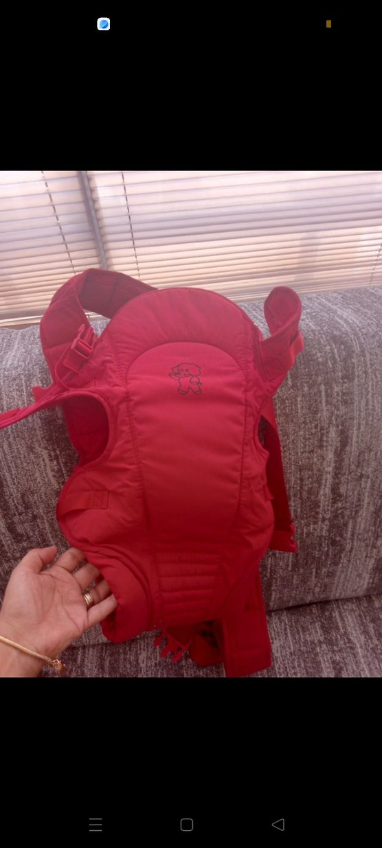 Kırmızı Bebek Taşıyıcı - Görsel 2