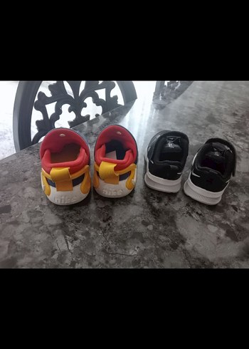 Erkek Çocuk Çok Renkli Cırt Cırtlı Spor Ayakkabı - Görsel 2