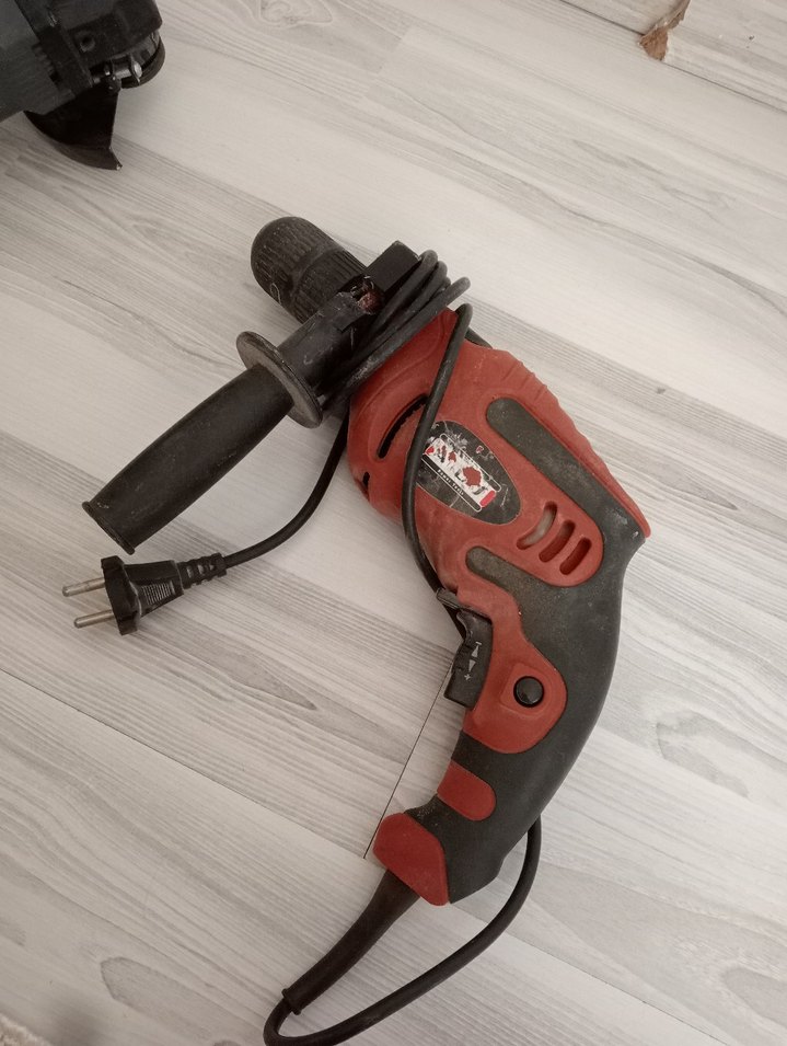 Kırmızı Kablolu Matkap - Görsel 2