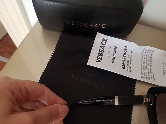 universal Beden siyah Renk Versace Güneş Gözlüğü 