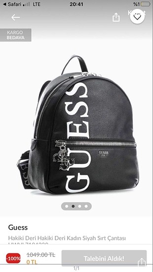 Guess sırt çantası