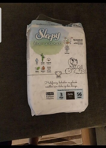 Sleppy bebek bezi 3 numara