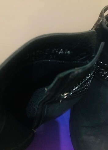 Süet Topuklu Bot siyah Bayan kışlık - Görsel 8