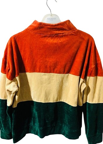 3 renk fermuarlı bluz - Görsel 4