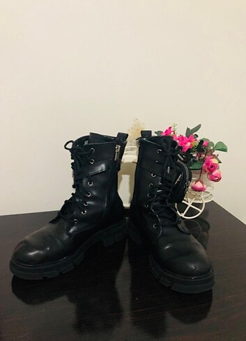 Siyah Cepli bot bayan - Görsel 7