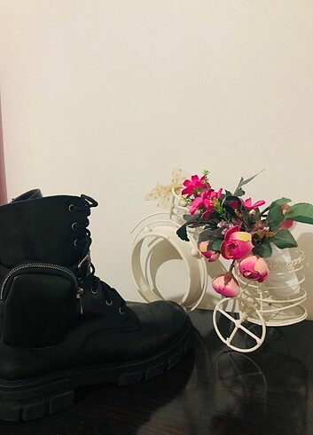 Siyah Cepli bot bayan - Görsel 11