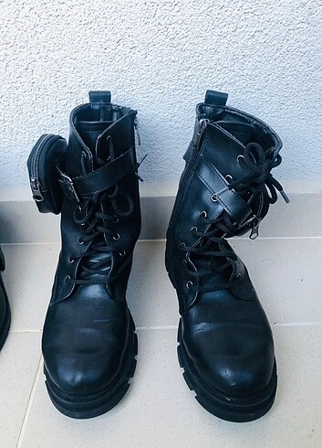 Siyah Cepli bot bayan - Görsel 2