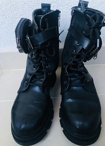 Siyah Cepli bot bayan - Görsel 12