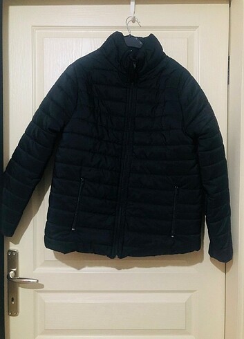 S beden siyah şişme mont bayan - Görsel 8