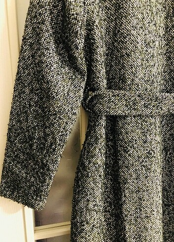 Hewes marka bayan  belden bağlamalı kaban - Görsel 8