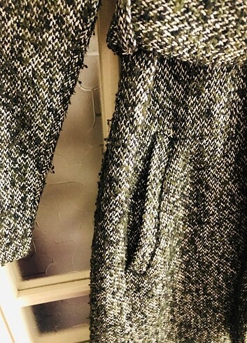 Hewes marka bayan  belden bağlamalı kaban - Görsel 10