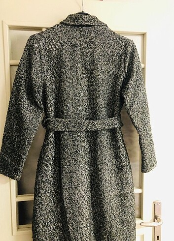 Hewes marka bayan  belden bağlamalı kaban - Görsel 13